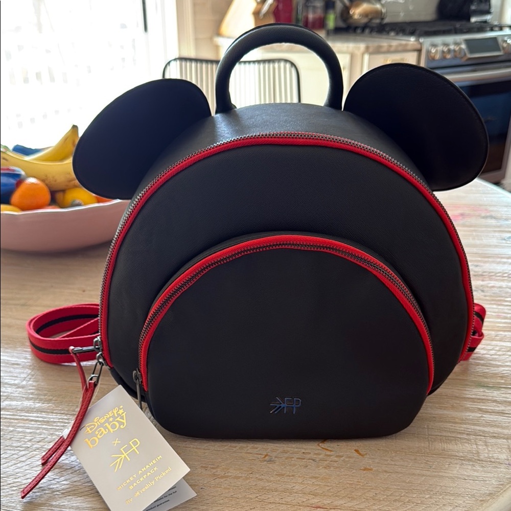 Freshly Picked Black and Red Baby Bag